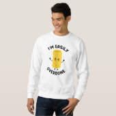 Sweatshirt Je suis facilement exagéré (Devant entier)