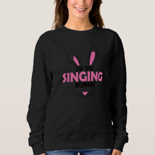 Sweatshirt Je suis le Bunny chantant Graphic mignon coût de l