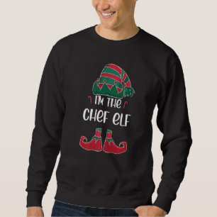 Sweatshirt Je suis Le Chef Elf Christmas Party Correspondance