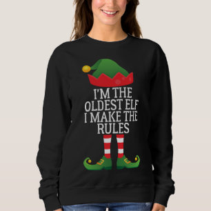 Sweatshirt Je suis le frère aîné que je fais les règles