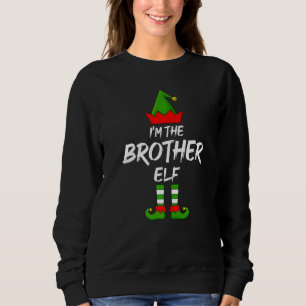 Sweatshirt Je suis le Frère Elfe qui correspond à la famille
