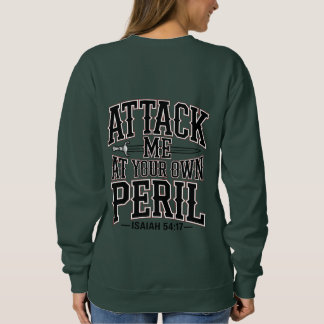Sweatshirt Je suis le gosse de YHWH - M'attaquer à vos risque