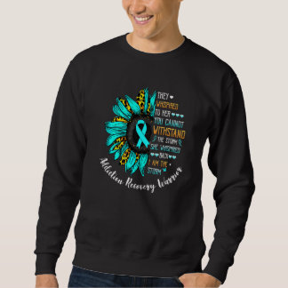 Sweatshirt Je suis le guerrier de la récupération de la dépen