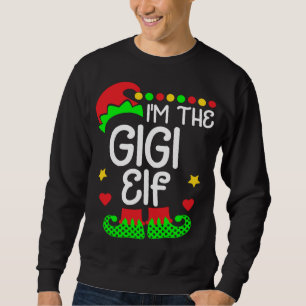 Sweatshirt Je suis Le Joueur Elf Matching Famille Drôle Noël