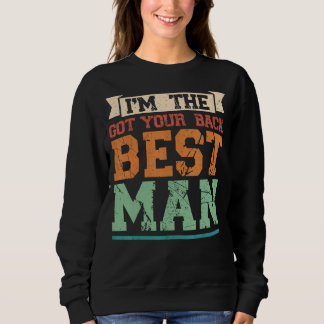 Sweatshirt Je suis le meilleur homme Groomsman