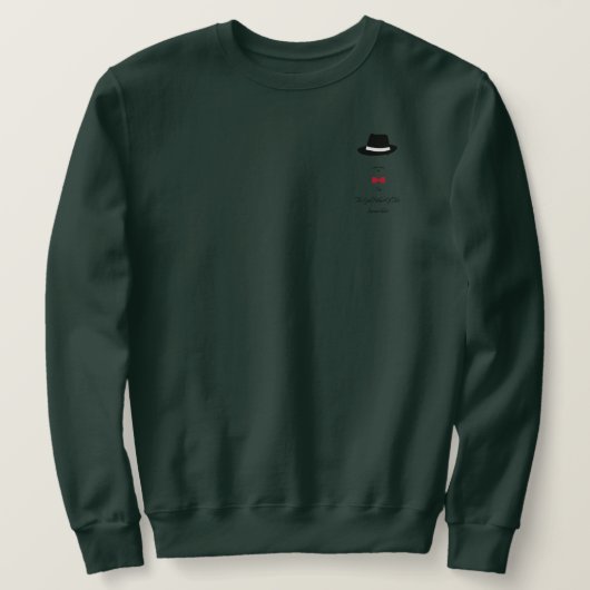 Sweatshirt Je suis le parrain de tout ça (Design devant)