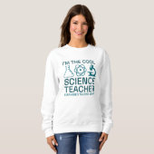 Sweatshirt Je suis le professeur de sciences Cool (Devant entier)