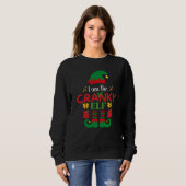 Sweatshirt Je suis l'elfe crétin (Devant entier)