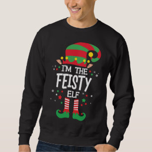 Sweatshirt Je suis L'Ingénieur Elf Famille Matching Funny Chr