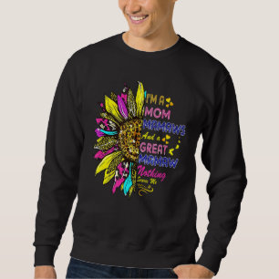 Sweatshirt Je suis Maman Mamaw et une grande Mamaw Nothing Sc