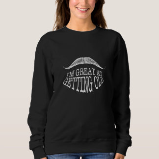 Sweatshirt Je Suis Parfait Pour Obtenir Le Vieux Grand-Père G