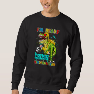Sweatshirt Je suis prêt à écraser la rentrée des classes de m