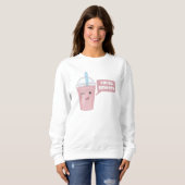 Sweatshirt Je suis si lisse (Devant entier)