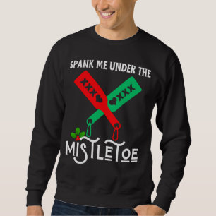 Sweatshirt Je Suis Sous Le Chandail De Noël Mistletoe