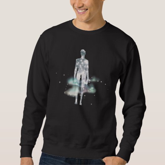 Sweatshirt Je suis un Alien, espace (Devant)
