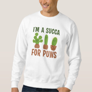 Sweatshirt Je suis un amateur de jeux de mots