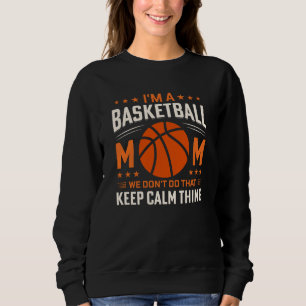 Sweatshirt Je Suis Un Basket-Basket Maman-Sports-Mères Jour-A