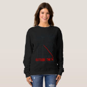 Sweatshirt Je suis un concierge qui pense hors des sentiers b (Devant entier)