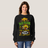 Sweatshirt Je Suis Un Enseignant De Taco Comme Un Enseignant (Devant entier)