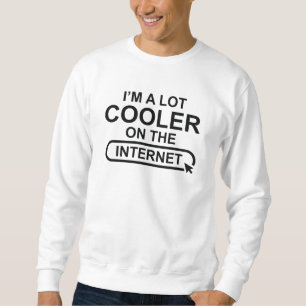 Sweatshirt Je suis un grand Glacière sur Internet