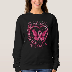Sweatshirt Je suis un survivant de la sensibilisation au canc