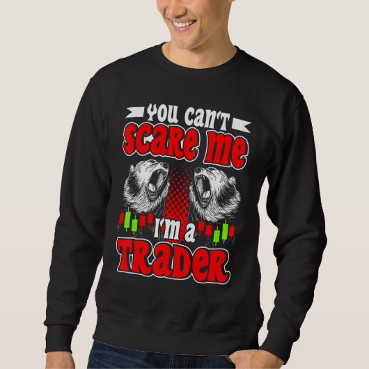 Sweatshirt Je suis un trader (Devant)