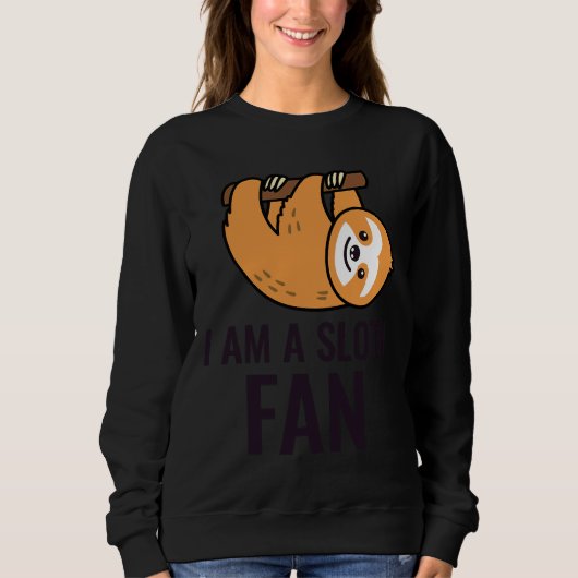 Sweatshirt Je Suis Un Ventilateur (Devant)