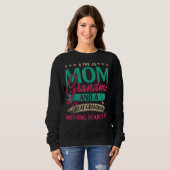 Sweatshirt Je suis une maman grand-mère et grande grand-mère  (Devant entier)