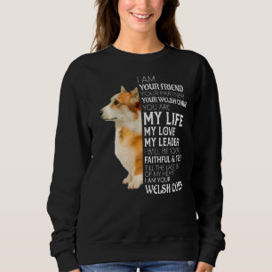 Sweatshirt Je Suis Votre Ami Votre Partenaire Votre Chien Gal