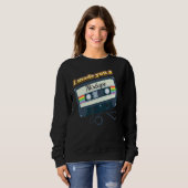 Sweatshirt Je T'Ai Fait Un Mixtape (Devant entier)