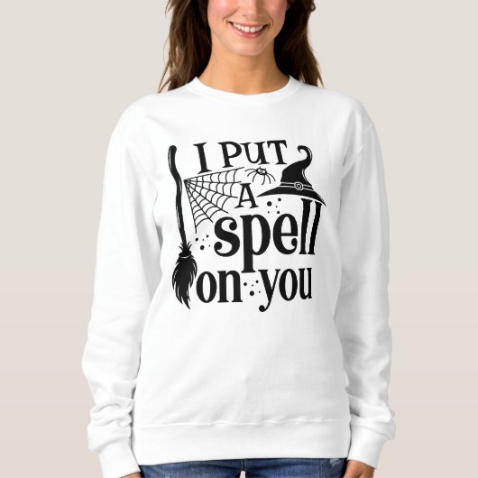 Sweatshirt "Je T'Ai Mis Un sort" (Devant)