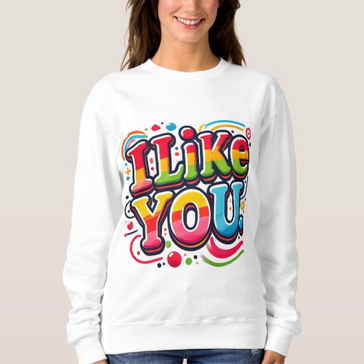 Sweatshirt Je T'Aime (Devant)