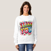 Sweatshirt Je T'Aime (Devant entier)