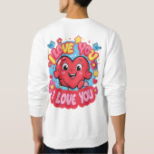 Sweatshirt Je T'Aime (Dos)