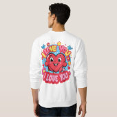 Sweatshirt Je T'Aime (Dos entier)
