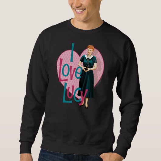 Sweatshirt Je T'Aime Lucy Heart (Devant)