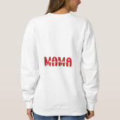 Sweatshirt Je t'aime maman (Dos)