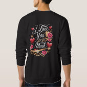 Sweatshirt Je T'Aime Tant (Dos)
