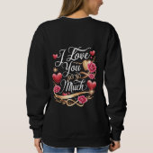 Sweatshirt Je T'Aime Tant (Dos)