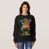 Sweatshirt Je Vais D'Écraser Les Dinos De Camion De L'École P (Devant entier)