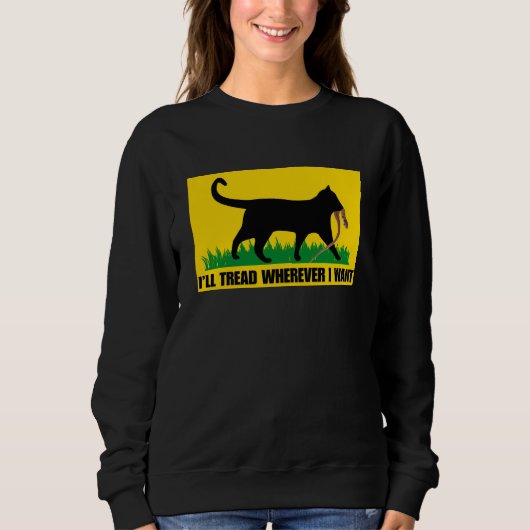 Sweatshirt Je vais filer où je veux (Devant)