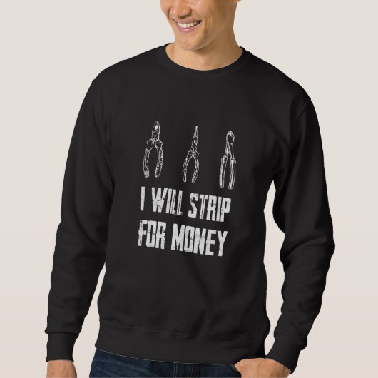 Sweatshirt Je Vais Me Débarrasser De L'Argent (Devant)