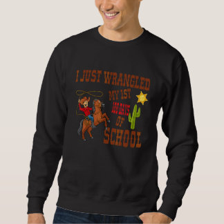 Sweatshirt Je viens de rassembler mes 1ers 100 jours d'école 