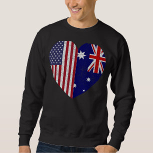 Sweatshirt Je Vis Peut-Être Aux Etats-Unis Mais Mon Histoire 