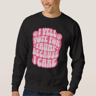 Sweatshirt Je vote pour le condamné Felon