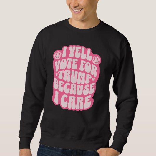 Sweatshirt Je vote pour le condamné Felon (Devant)