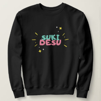 Sweatshirt Je vous aime pièce en t d'Anime