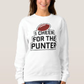 Sweatshirt Je vous salue pour le Punter (Devant)