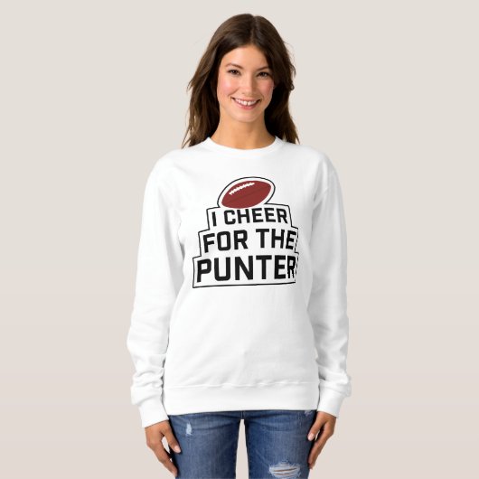 Sweatshirt Je vous salue pour le Punter (Devant entier)