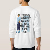 SWEATSHIRT JEANS CITE (Dos)